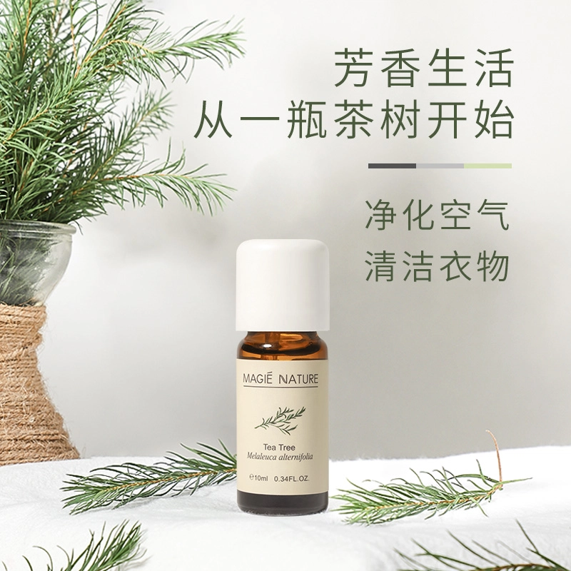 有机茶树精油互生叶白千层单方纯 澳洲进口 香薰 适合痘肌
