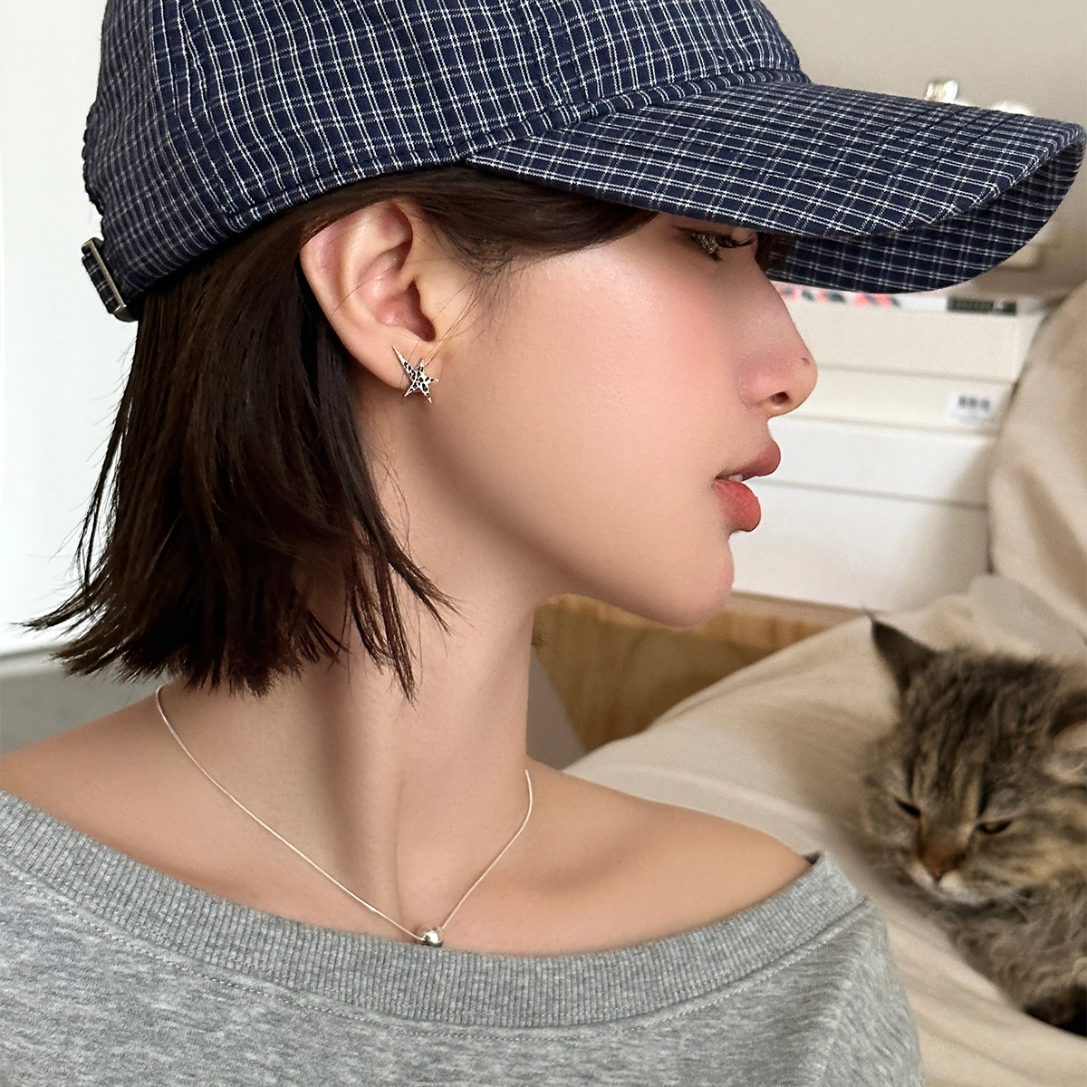 EAR PARTNER ins 925