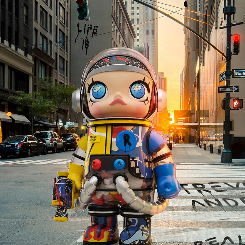 POP MART Molly MEGA SPACE Trevor Andrew 1000 70cm