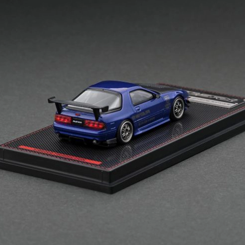 IGNITION MODEL 164 Mazda RX-7 (FC3S) RE Amemiya Blue Metallic