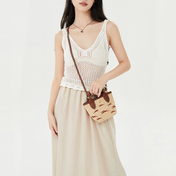 LONGCHAMP Le Panier Pliage Logo