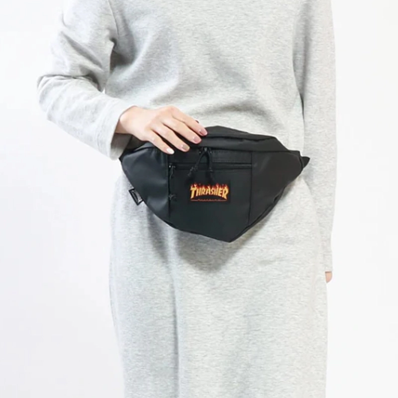 Thrasher Flame Waist Bag Logo