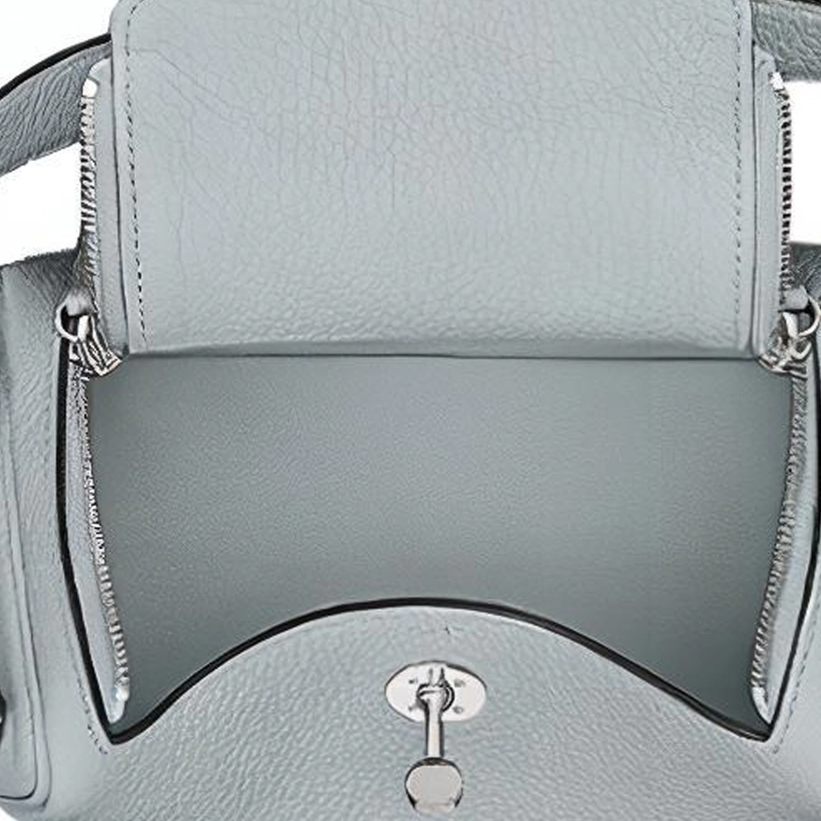 HERMES Lindy 19 MiniTaurillon Clemence 08 Bleu Pale