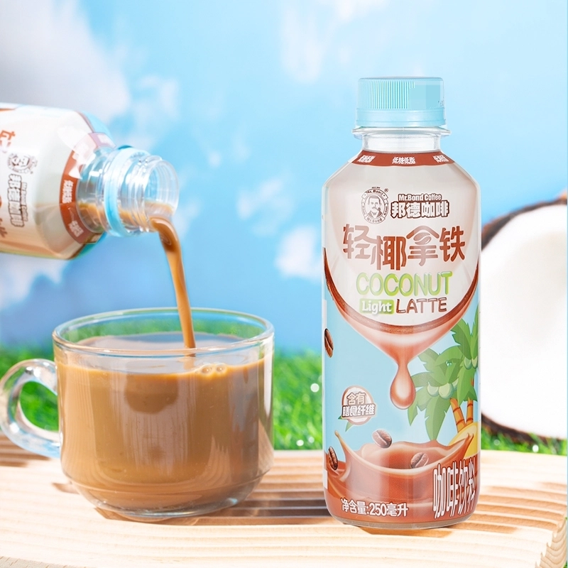 旺旺邦德咖啡薄荷咖啡轻椰拿铁轻乳系列瓶装罐装即饮咖啡饮品