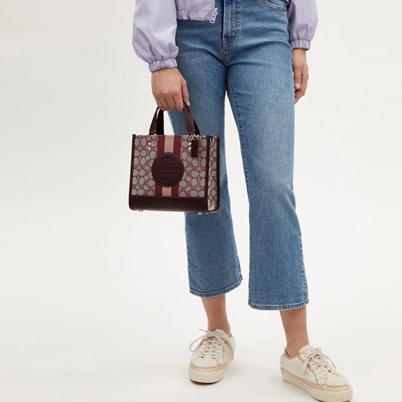 COACH Dempsey 22 Logo Tote