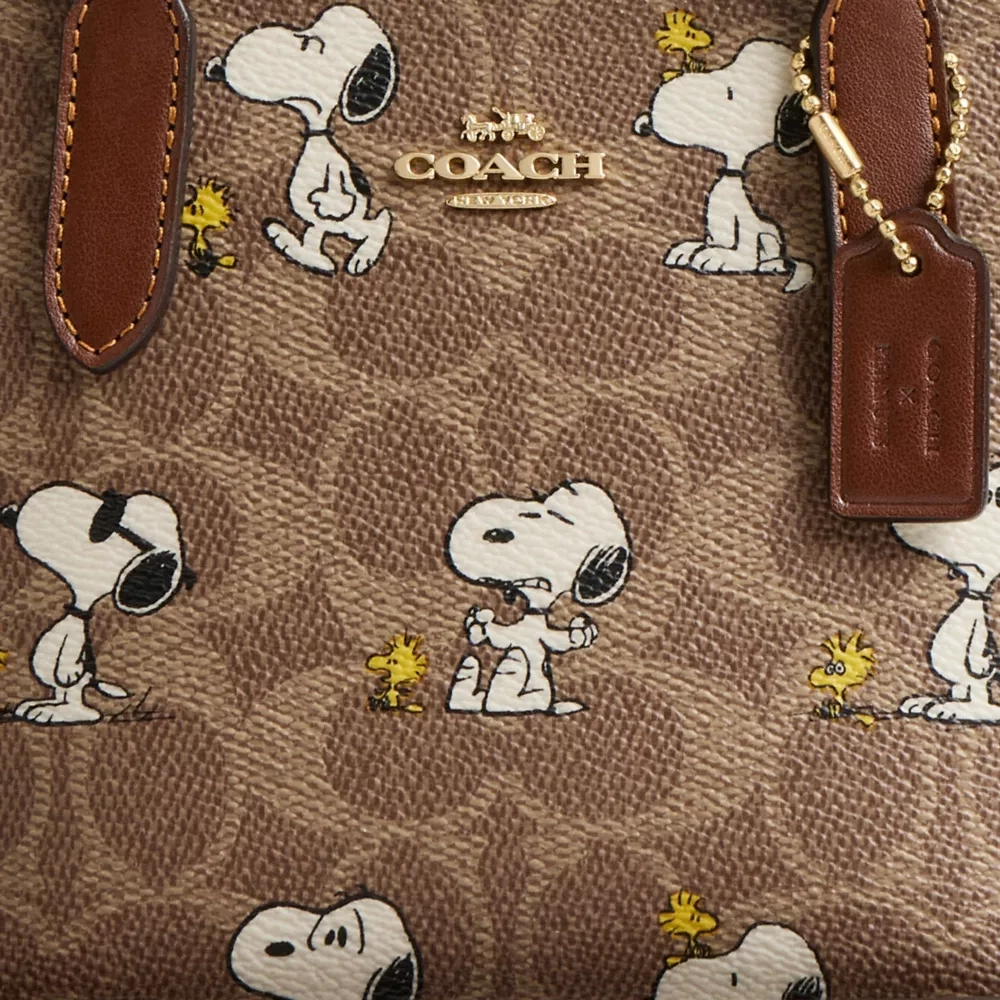 COACH x PEANUTS City 15Logo Tote