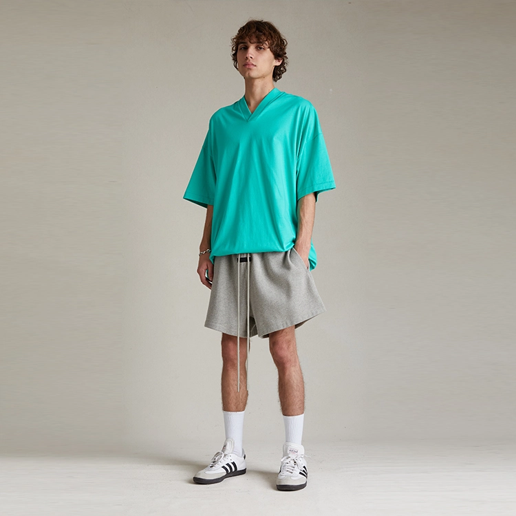 Fear of God Essentials SS24 Running Short Dark Heather Oatmeal