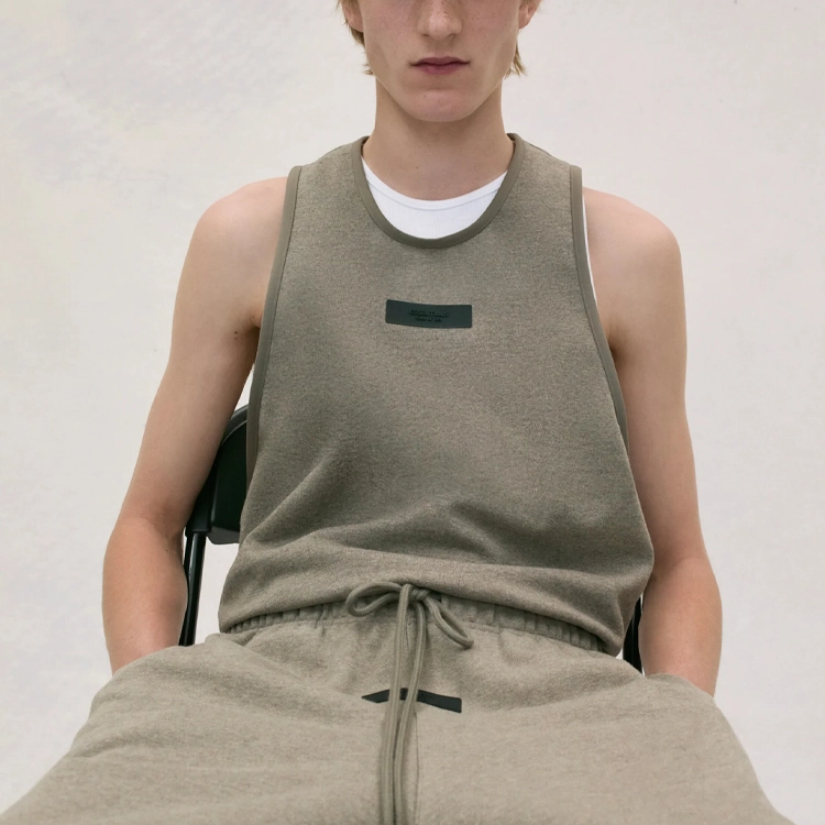 Fear of God Essentials SS24 Tanktop Heather Grey Heather Grey