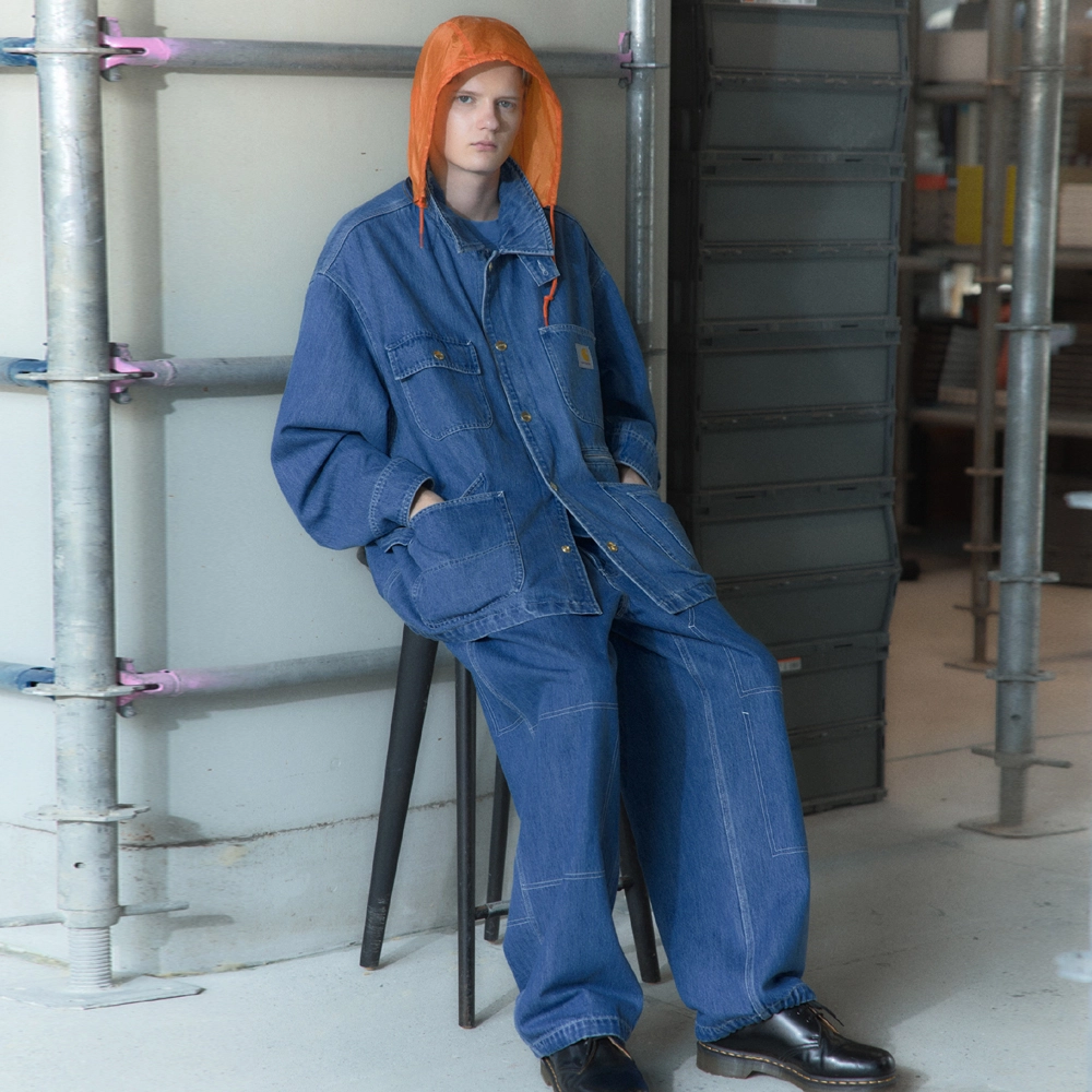 Carhartt WIP x Invincible FW24 Removed Pocket Double Knee Pant logo
