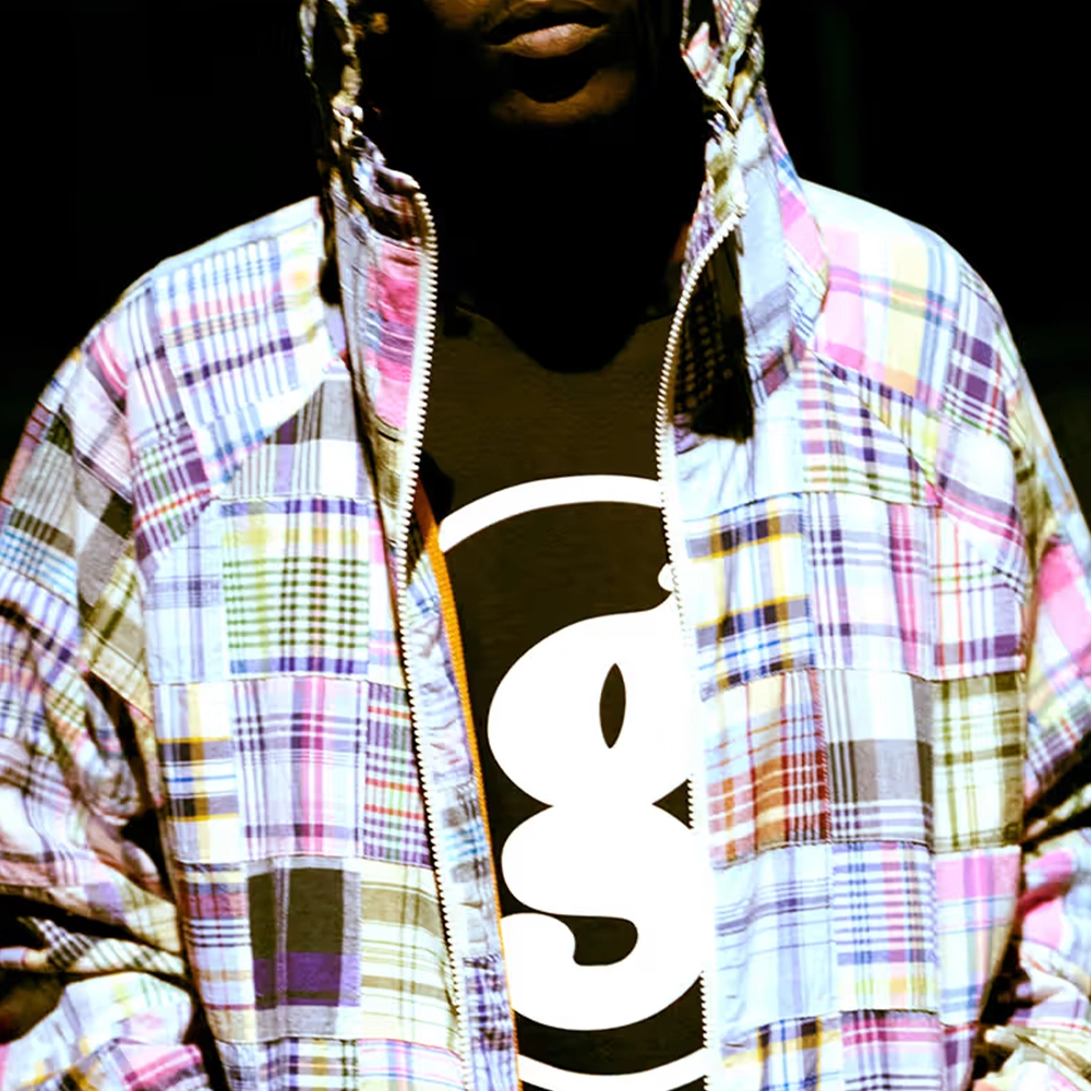 Supreme x GOODENOUGH SS25 WEEK15 Patchwork Hooded Jacket