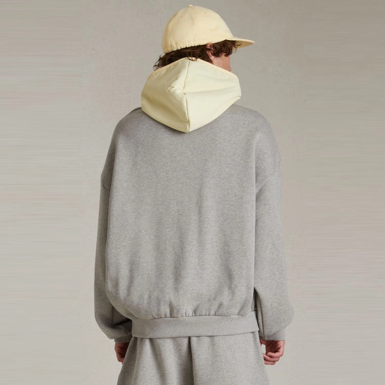 Fear of God Essentials SS24 Fleece Hoodied Hr Garden Yellow