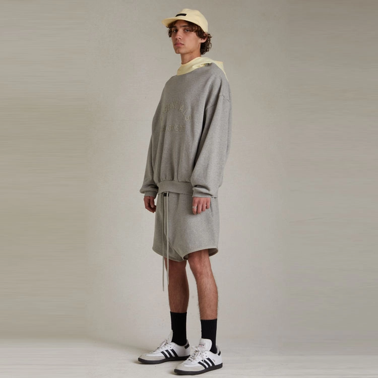Fear of God Essentials SS24 Fleece Hoodied Hr Garden Yellow