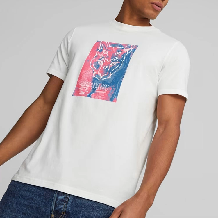 PUMA Mirage Cat Graphic Tee T