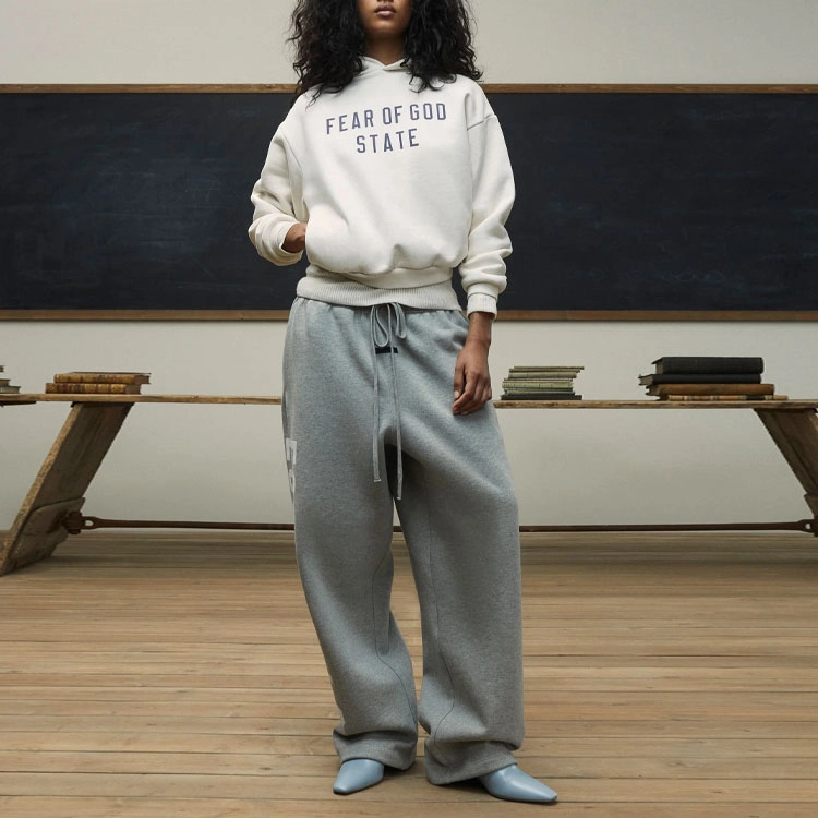Fear of God Essentials Fall24 BACK TO SCHOOL Fleece Relaxed Sweatpant DARK HEATHER