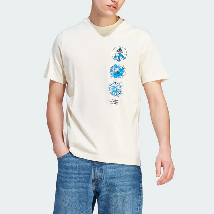 adidas Sportswear Change Through Sports Triple T-Shirt T