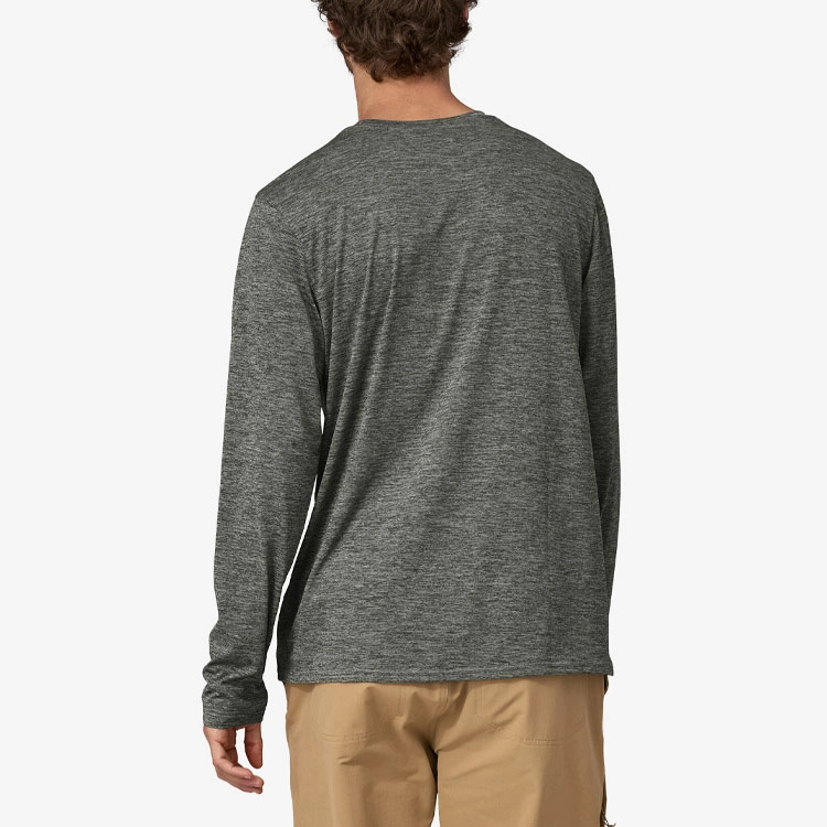 patagonia Men's Long-Sleeved Capilene Cool Daily Shirt LogoT