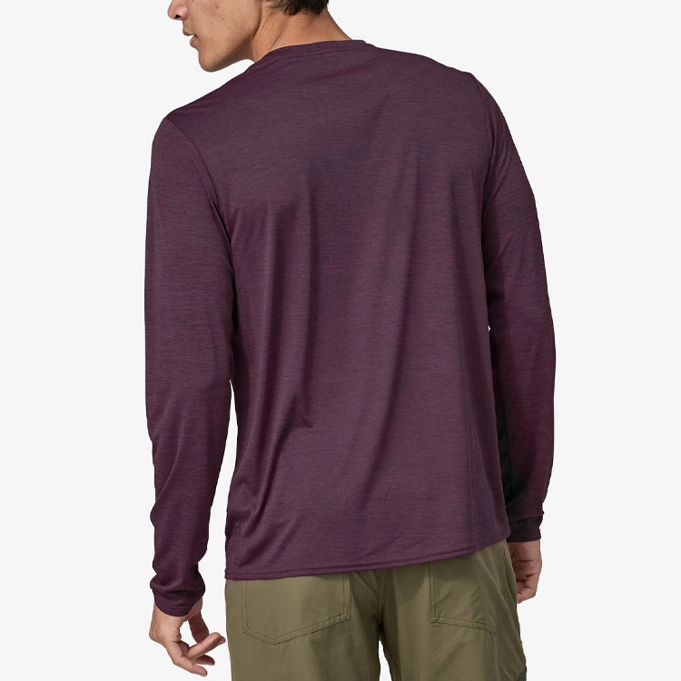 patagonia Men's Long-Sleeved Capilene Cool Daily Shirt LogoT