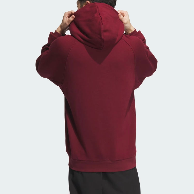 adidas Small Logo Waffle Hoodie Logo
