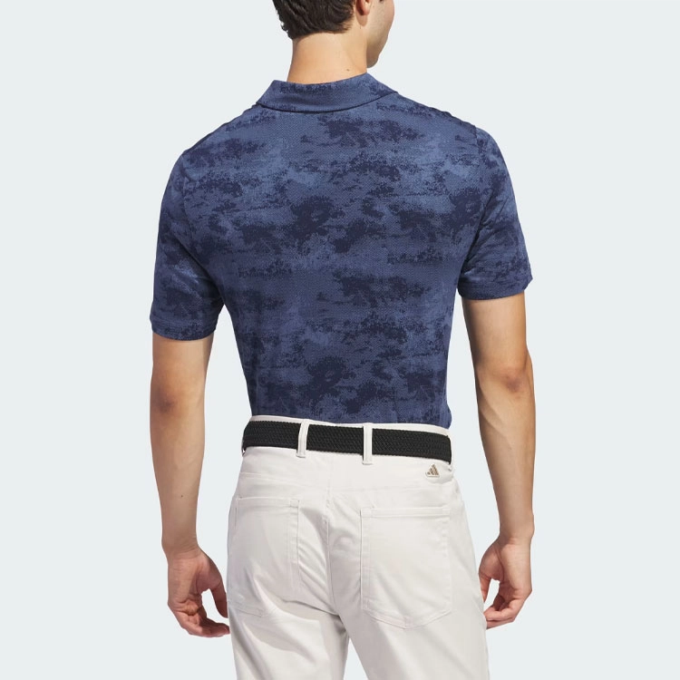 adidas Go-To Printed Mesh Polo Shirt Polo