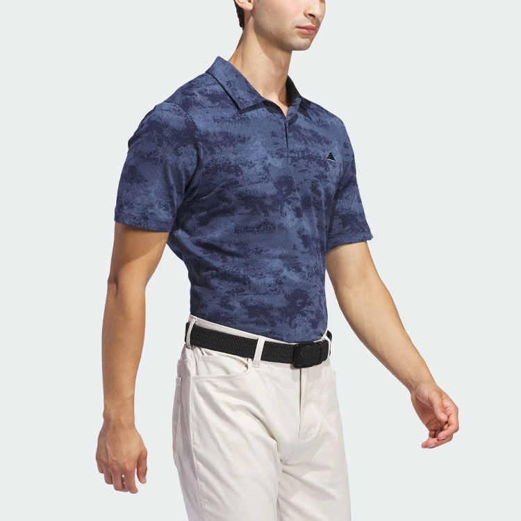 adidas Go-To Printed Mesh Polo Shirt Polo