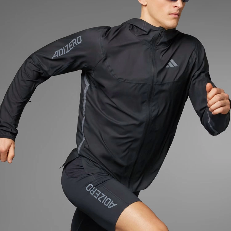 adidas Adizero Running Lightweight Jacket Logo