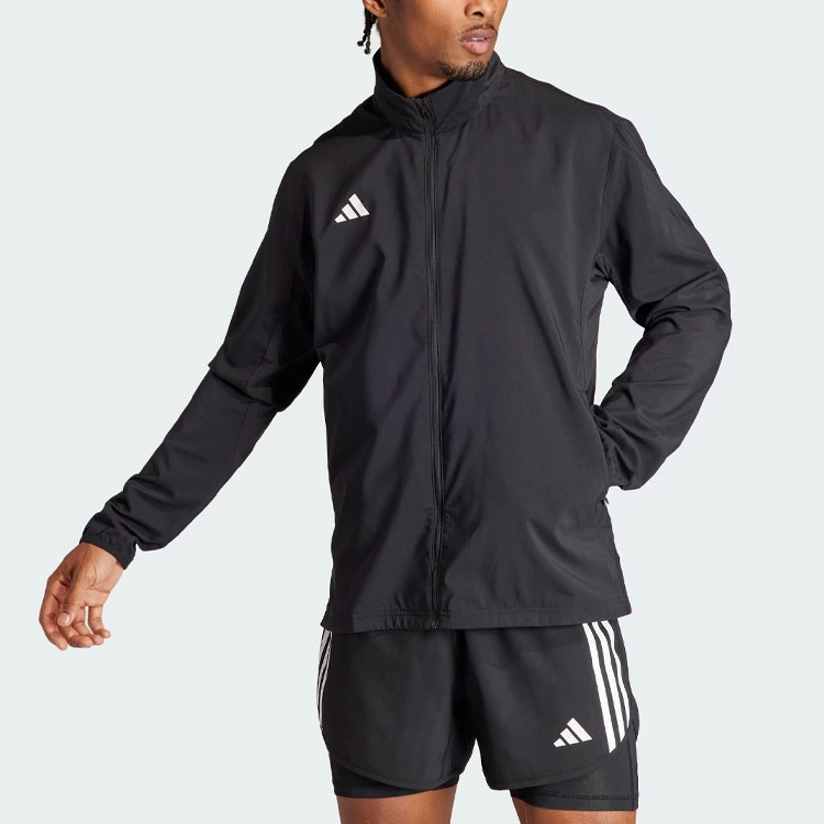 adidas Adizero Essentials Running Jacket Logo