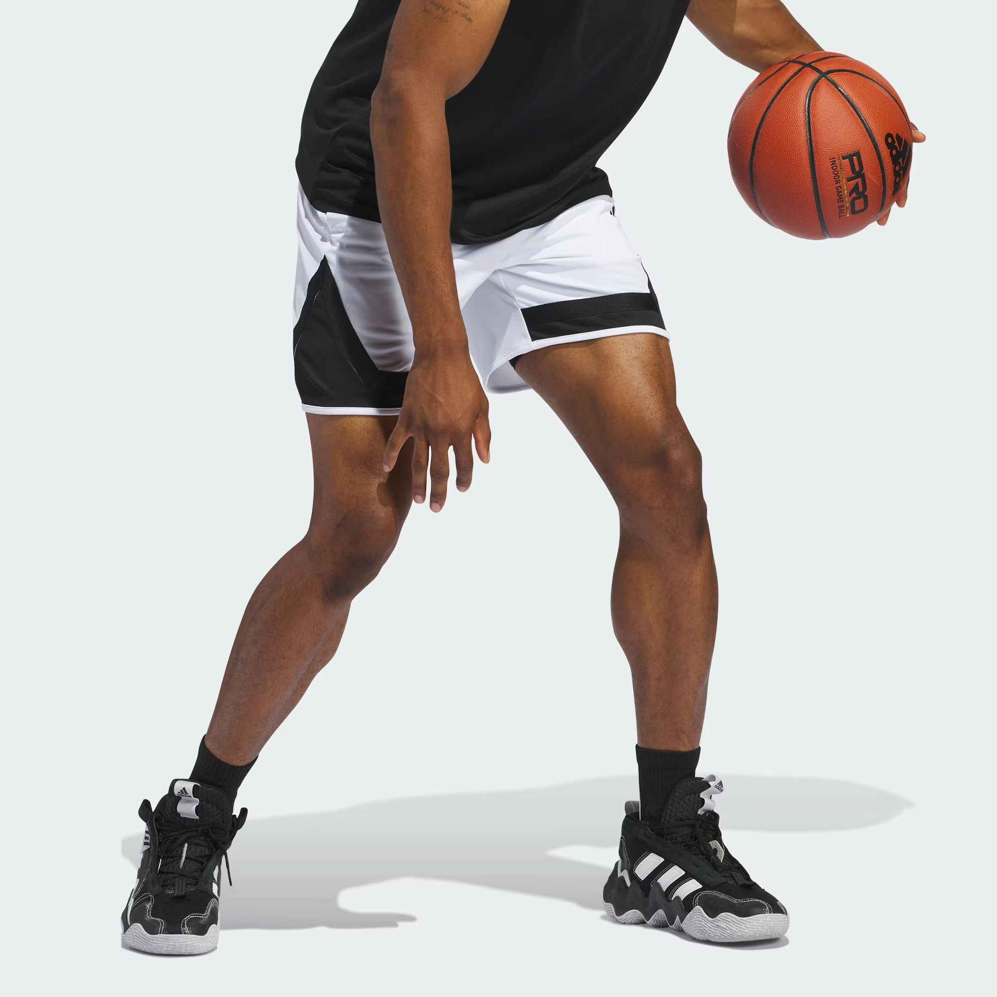 adidas Pro Block Shorts Logo