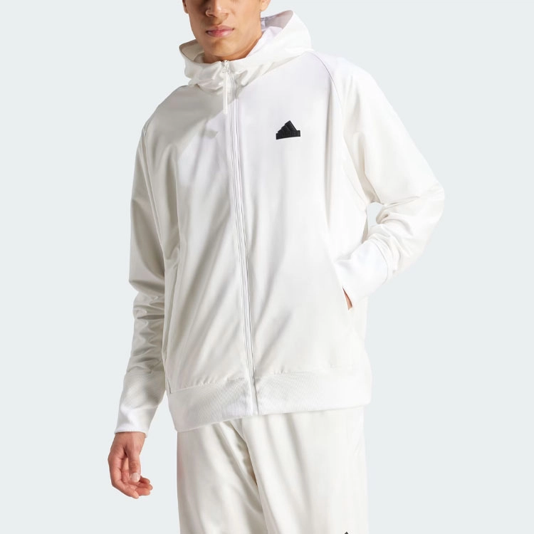 adidas Z.N.E. Woven Full-Zip Hooded Track Top Logo