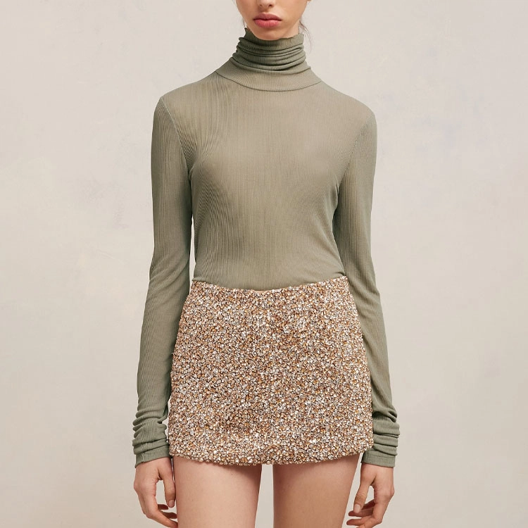 AMIPARIS Turtleneck T-Shirt T