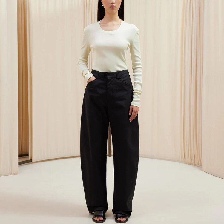 Lemaire Rib Long Sleeve T-Shirt T