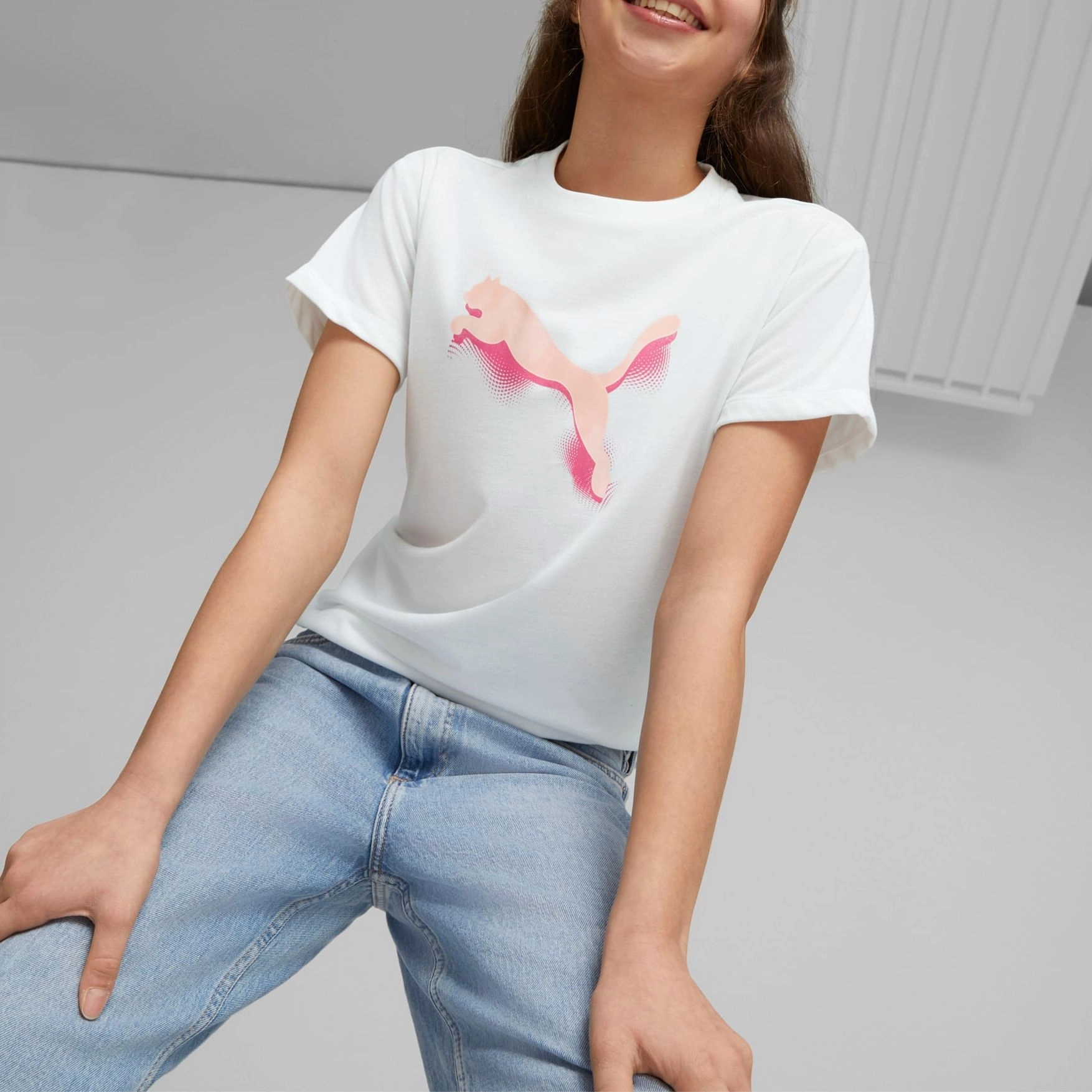 PUMA T-shirt Modern Sports Adolescent logoT
