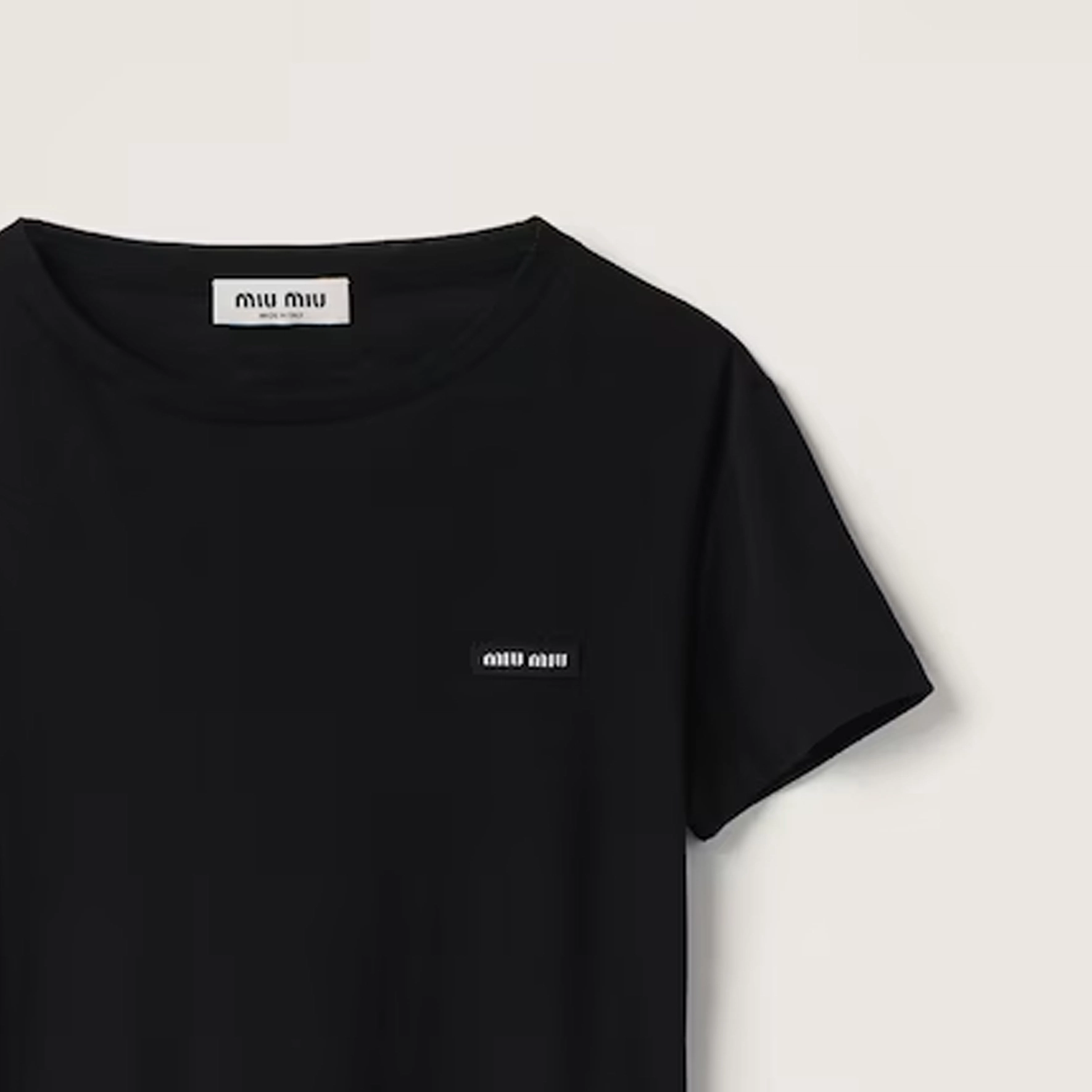 MIU MIU Logo SS24 T