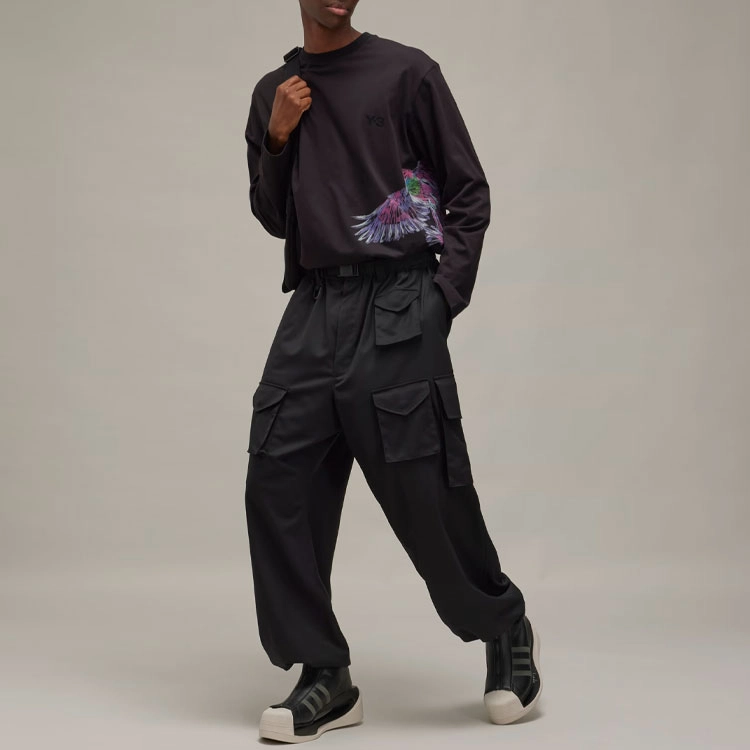 Y-3 Graphic Long Sleeve Long-Sleeve Top T