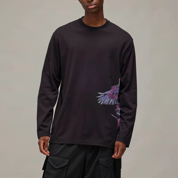 Y-3 Graphic Long Sleeve Long-Sleeve Top T