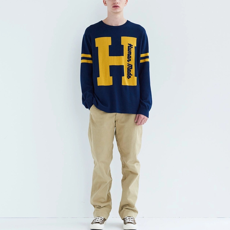 HUMAN MADE FW23 KNIT SWEATER 1 Logo