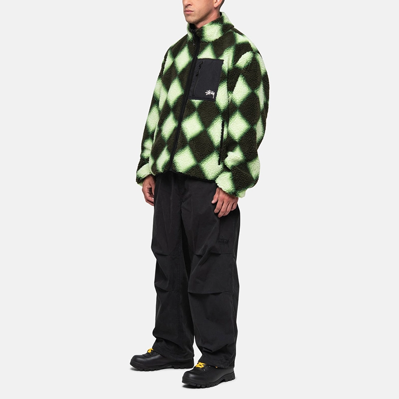 Stussy FW23 SHERPA REVERSIBLE JACKET