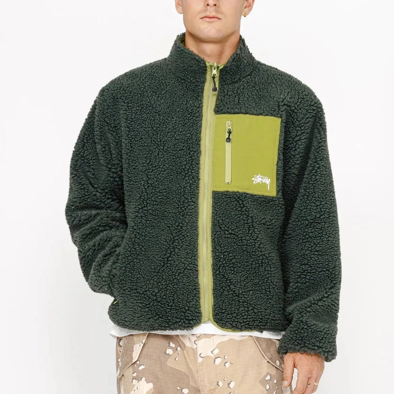 Stussy FW23 SHERPA REVERSIBLE JACKET