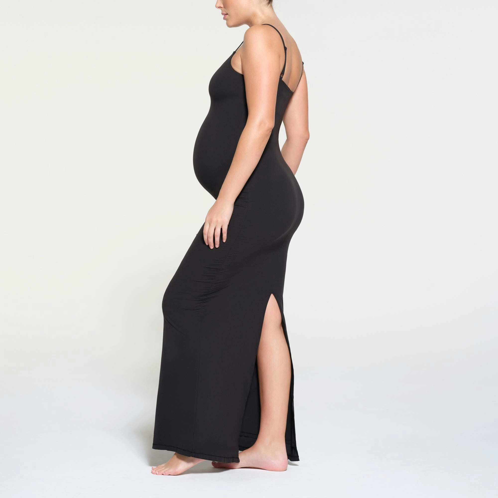 SKIMS SS25 FITS EVERYBODY MATERNITY LONG SLIP DRESS