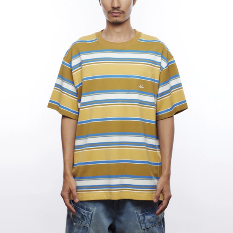 Liberaiders MULTI STRIPE POCKET TEE T