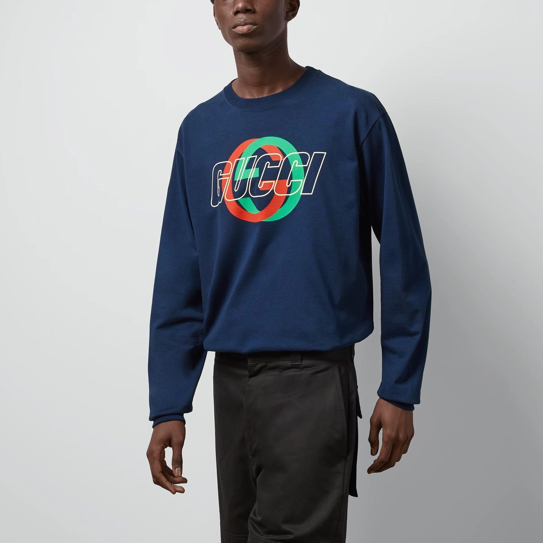 GUCCI Knitted Cotton T-shirt T