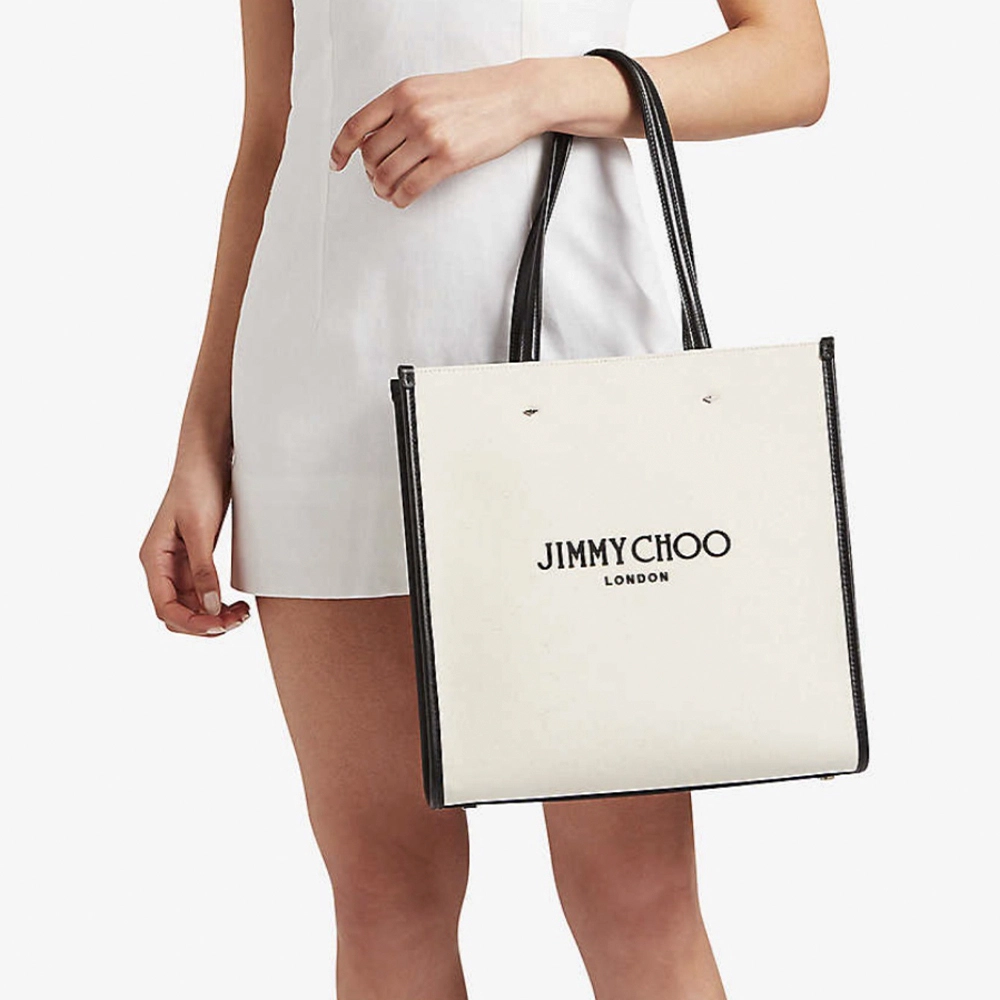 Jimmy Choo Logo Tote