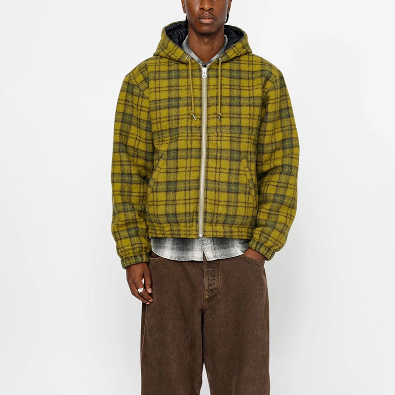 Stussy 2024 FW24 WORK JACKET WOOL PLAID