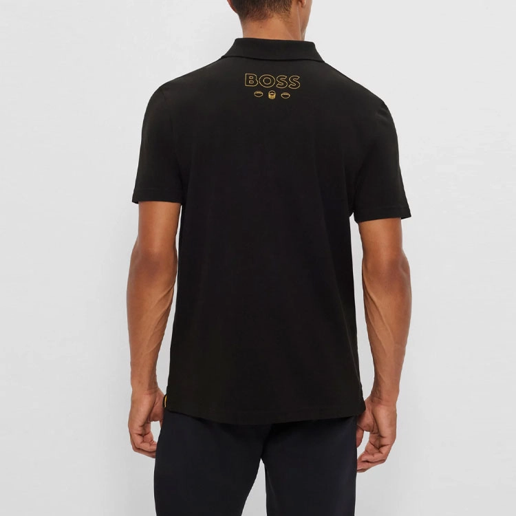 HUGO BOSS Nfl Cotton Piqu Polo Shirt With Collaborative Branding Polo