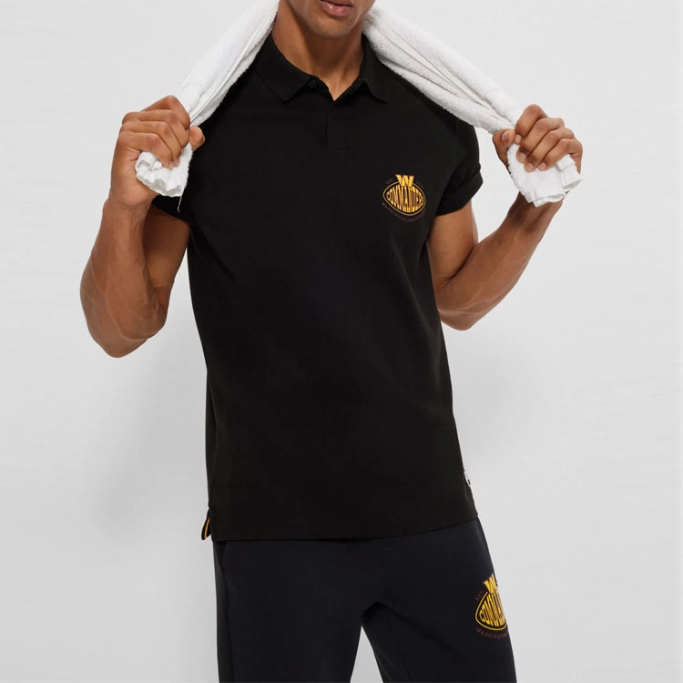 HUGO BOSS Nfl Cotton Piqu Polo Shirt With Collaborative Branding Polo
