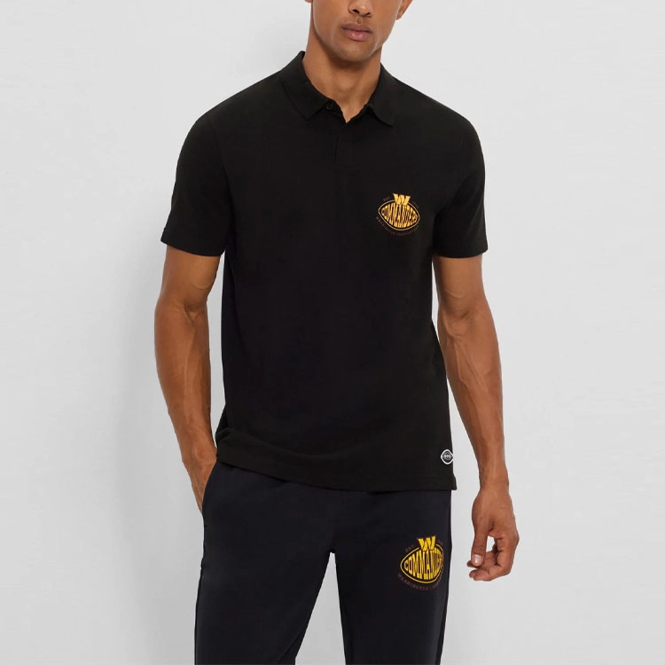 HUGO BOSS Nfl Cotton Piqu Polo Shirt With Collaborative Branding Polo