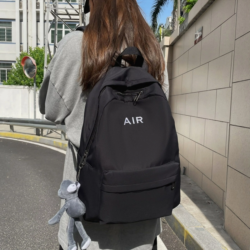 泰克森 原宿风简约时尚 尼龙 双肩包 常规 男女同款情侣款 多色