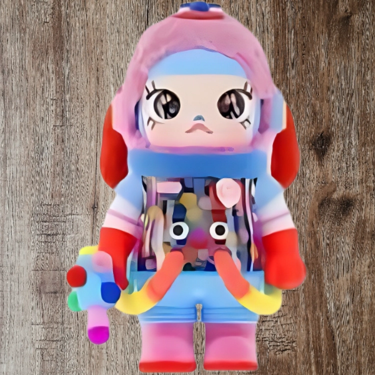 POP MART 1000 Mega space molly Jon Burgerman