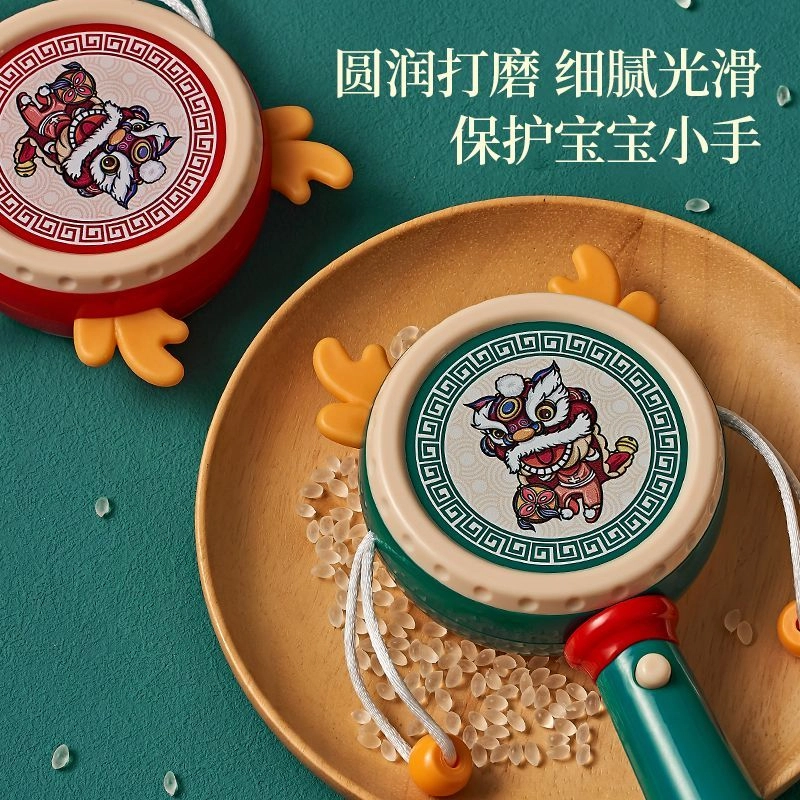 小牧马 婴儿拨浪鼓 玩具
