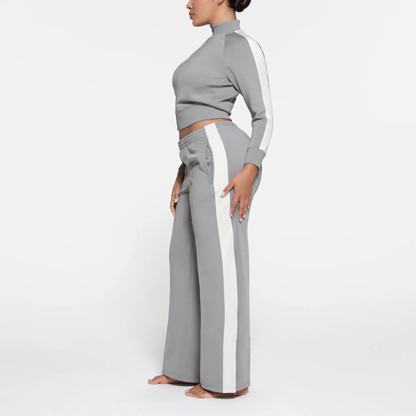 SKIMS TRACK STRAIGHT LEG PANT PACIFIC