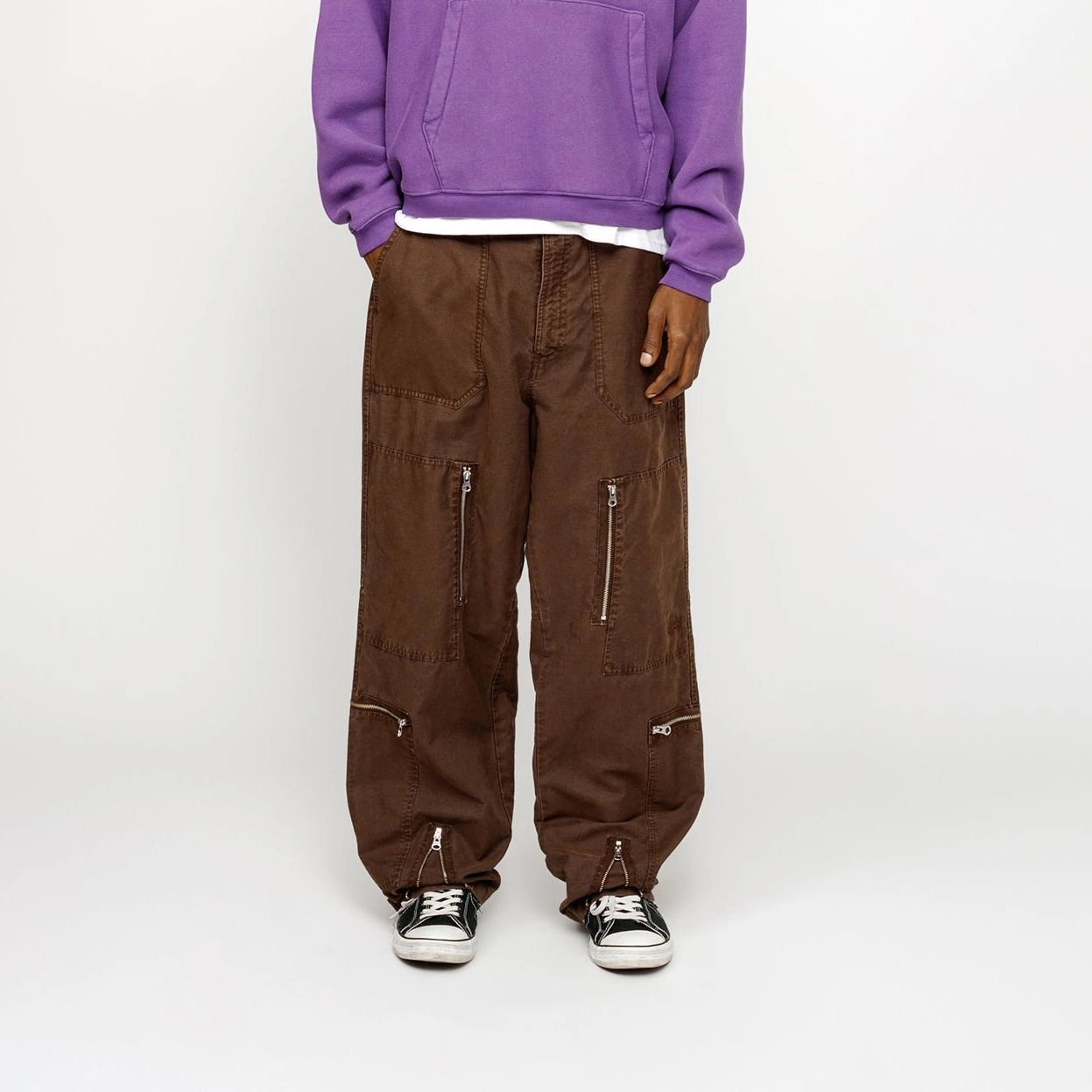 Stussy SS24 FLIGHT PANT NYCO PIGMENT DYED